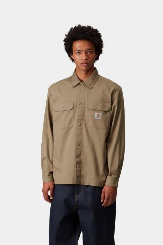 Carhartt L/S Craft Shirt - Leder Carhartt L/S Craft Shirt - Leder