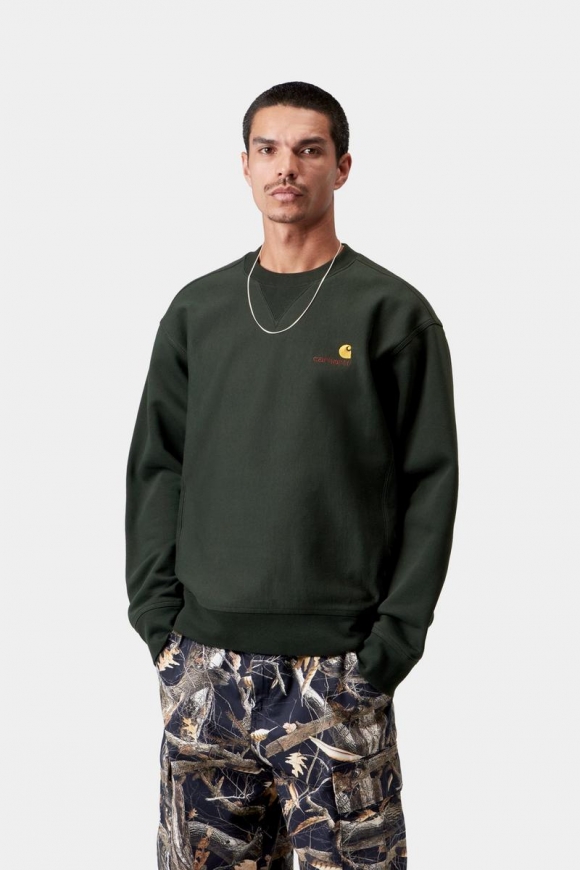 Carhartt American Script Sweatshirt - Rabe Carhartt American Script Sweatshirt - Rabe