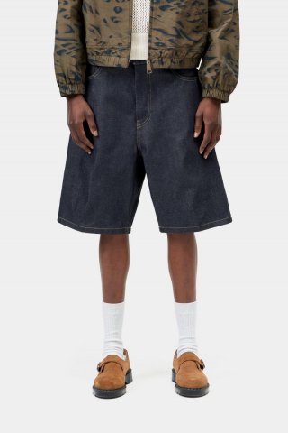 Carhartt Brandon Short - Blau, starr Carhartt Brandon Short - Blau, starr
