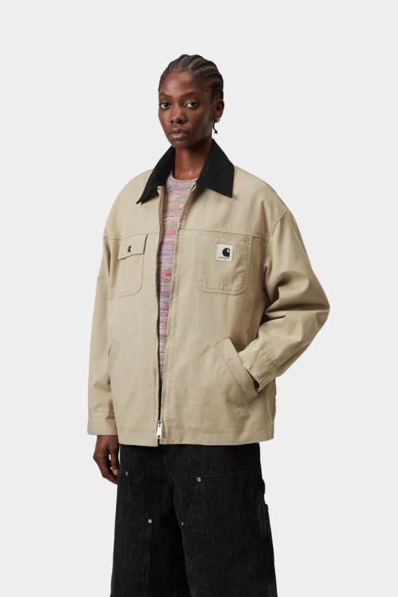 Carhartt Dana Jacket - Barchan / Schwarz, gespült Carhartt Dana Jacket - Barchan / Schwarz, gespült