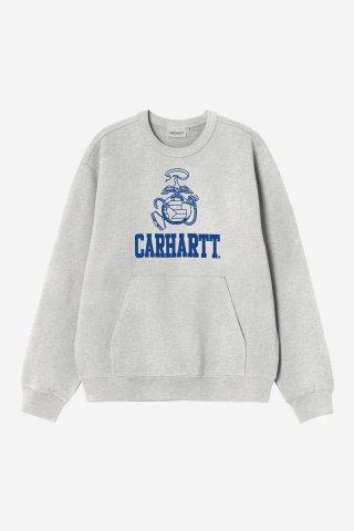 Carhartt Pond Corps Sweatshirt - Ash Heather Carhartt Pond Corps Sweatshirt - Ash Heather