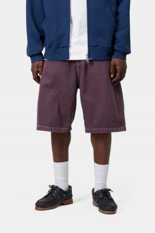 Carhartt Brandon Short - Gemütliches Lila, steingefärbt Carhartt Brandon Short - Gemütliches Lila, steingefärbt