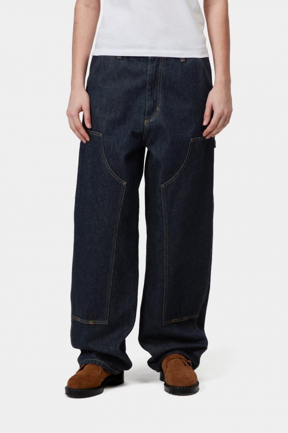Carhartt Brandon Double Knee Pant - Blau, gespült Carhartt Brandon Double Knee Pant - Blau, gespült
