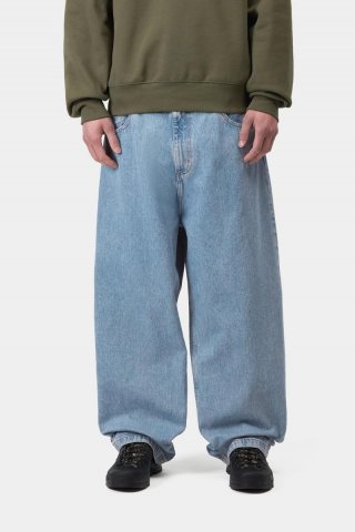 Carhartt Brandon Pant - Blau, Stein gebleicht Carhartt Brandon Pant - Blau, Stein gebleicht