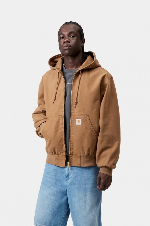 Carhartt OG Active Jacket - Hamilton Brown, Steinleinwand Carhartt OG Active Jacket - Hamilton Brown, Steinleinwand