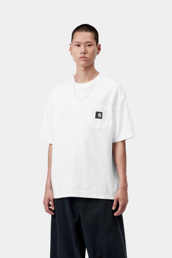 Carhartt S/S OG Loose Pocket T-Shirt - Weiß Carhartt S/S OG Loose Pocket T-Shirt - Weiß