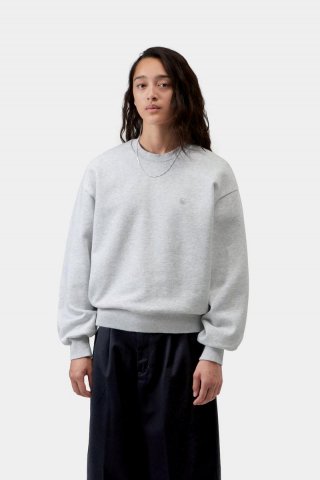 Carhartt Casey Sweatshirt - Aschenheide / Silber Carhartt Casey Sweatshirt - Aschenheide / Silber