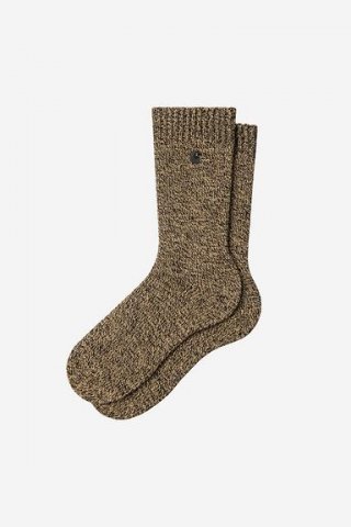 Carhartt Tony Socks - Schwarz / WIP Dusty H Carhartt Tony Socks - Schwarz / WIP Dusty H
