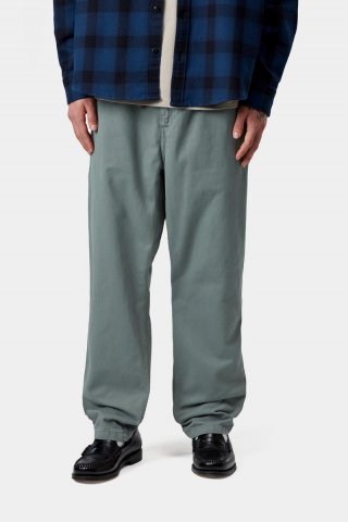 Carhartt Flint Pant - Samtgrün, stückgefärbt