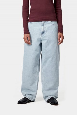 Carhartt Brandon Pant - Blau, schwerer Stein gebleicht Carhartt Brandon Pant - Blau, schwerer Stein gebleicht