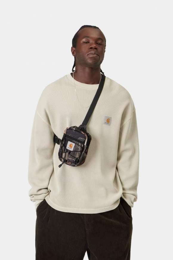 Carhartt Kickflip Shoulder Bag - Camo-Federbaum, Schwarz Carhartt Kickflip Shoulder Bag - Camo-Federbaum, Schwarz