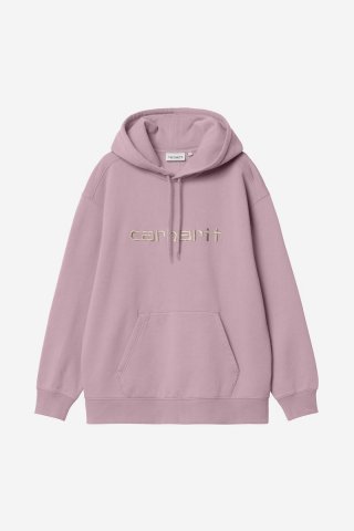 Carhartt Hooded Sweatshirt - Sanftes Rosa / Cinnerus Carhartt Hooded Sweatshirt - Sanftes Rosa / Cinnerus