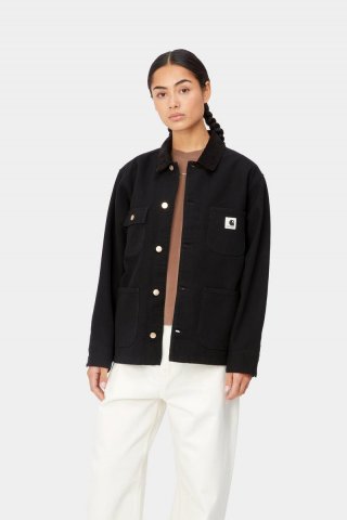Carhartt OG Michigan Coat (Summer) - Schwarz / Schwarz, gespült Carhartt OG Michigan Coat (Summer) - Schwarz / Schwarz, gespült