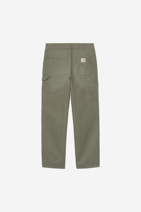 Carhartt Double Knee Pant - Blatt, Steinleinwand Carhartt Double Knee Pant - Blatt, Steinleinwand