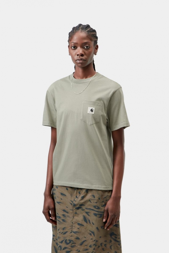 Carhartt S/S Pocket T-Shirt - Schattiges Grün Carhartt S/S Pocket T-Shirt - Schattiges Grün