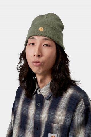 Carhartt Chase Beanie - Blatt / Gold Carhartt Chase Beanie - Blatt / Gold