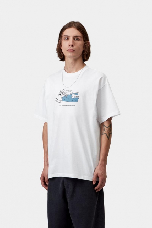 Carhartt S/S Ice Fishing T-Shirt - Weiß Carhartt S/S Ice Fishing T-Shirt - Weiß