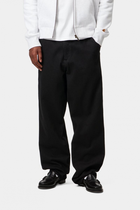 Carhartt Single Knee Pant - Schwarz, gespült Carhartt Single Knee Pant - Schwarz, gespült