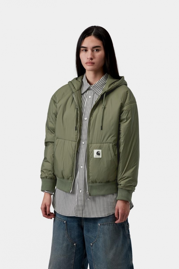 Carhartt Hooded Gadd Jacket - Dollargrün Carhartt Hooded Gadd Jacket - Dollargrün