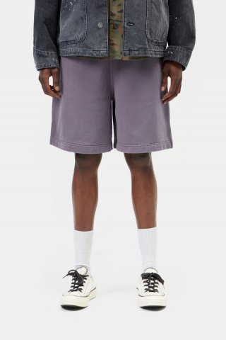Carhartt Hoggard Sweat Short - Shady Purple, stückgefärbt Carhartt Hoggard Sweat Short - Shady Purple, stückgefärbt