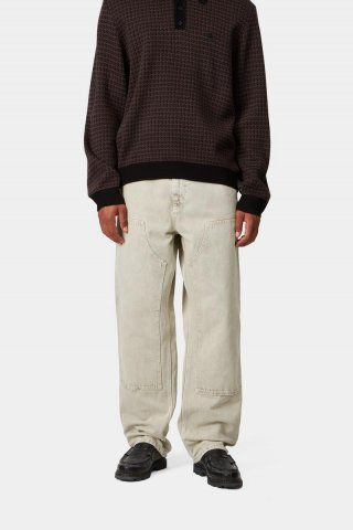 Carhartt Double Knee Pant - Opuntia, Kreidewäsche Carhartt Double Knee Pant - Opuntia, Kreidewäsche