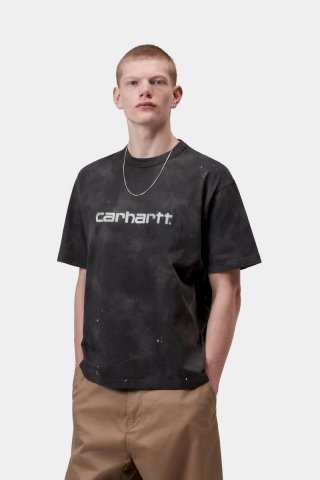 Carhartt S/S Painter T-Shirt - Schwarz, Destroy Wash, Splatter Carhartt S/S Painter T-Shirt - Schwarz, Destroy Wash, Splatter
