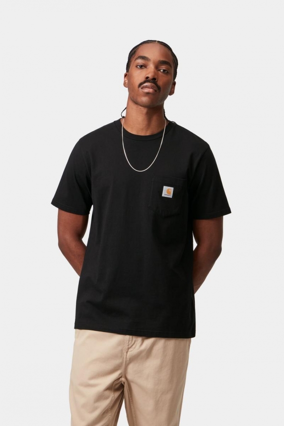 Carhartt S/S Pocket T-Shirt - Schwarz