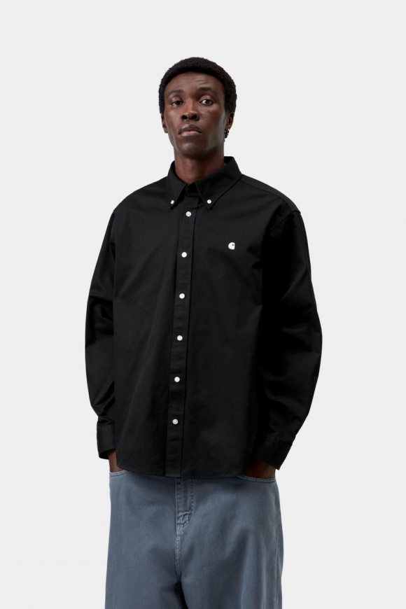 Carhartt L/S OG Madison Shirt - Schwarz Carhartt L/S OG Madison Shirt - Schwarz