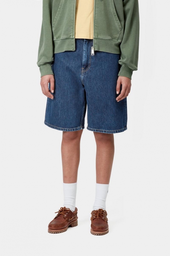 Carhartt Brandon Short - Blau, Stonewashed Carhartt Brandon Short - Blau, Stonewashed