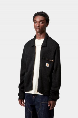 Carhartt Detroit Knit Jacket - Schwarz Carhartt Detroit Knit Jacket - Schwarz