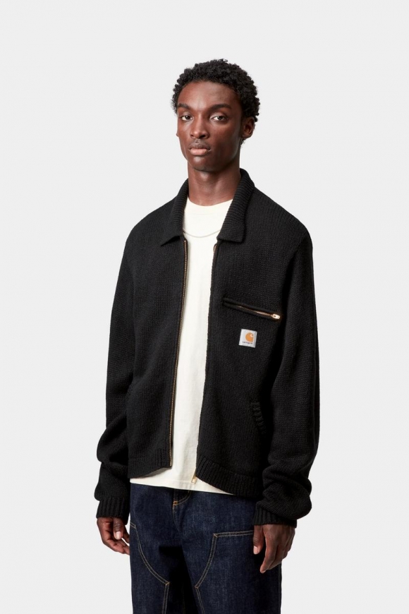 Carhartt Detroit Knit Jacket - Schwarz