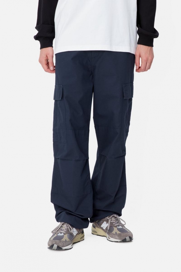 Carhartt Regular Cargo Pant - Air Force Blue, gespült Carhartt Regular Cargo Pant - Air Force Blue, gespült