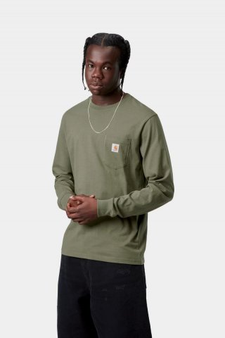 Carhartt L/S Pocket T-Shirt - Blatt Carhartt L/S Pocket T-Shirt - Blatt