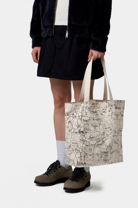 Carhartt Blinkerfluid Tote - Blinkerflüssigkeitsdruck, Natur