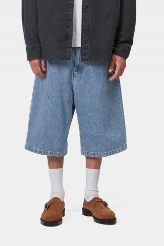 Carhartt Langdon Short - Blau, Stein gebleicht Carhartt Langdon Short - Blau, Stein gebleicht
