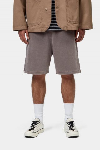 Carhartt Harper Sweat Short - Tabak, Stückgefärbt Carhartt Harper Sweat Short - Tabak, Stückgefärbt