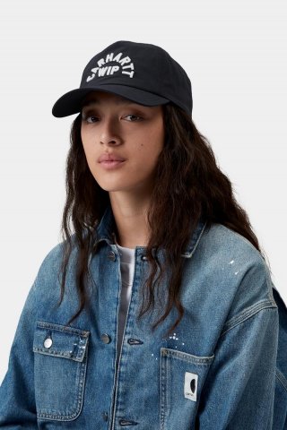 Carhartt Arch Script Cap - Dunkles Marineblau Carhartt Arch Script Cap - Dunkles Marineblau