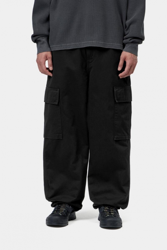 Carhartt Kade Cargo Pant - Schwarz, Stonewashed Carhartt Kade Cargo Pant - Schwarz, Stonewashed