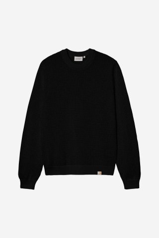 Carhartt Stockton Sweater - Schwarz Carhartt Stockton Sweater - Schwarz