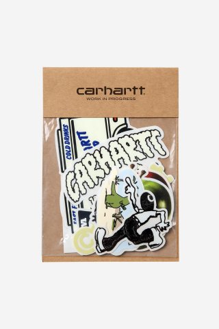 Carhartt Sticker Bag (10 Pack) - Mehrfarbig (SS26) Carhartt Sticker Bag (10 Pack) - Mehrfarbig (SS26)