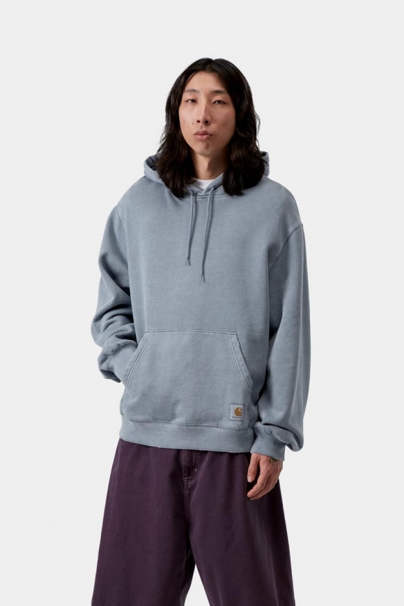 Carhartt Hooded Torion Sweatshirt - Büroblau, Grind-Waschung Carhartt Hooded Torion Sweatshirt - Büroblau, Grind-Waschung