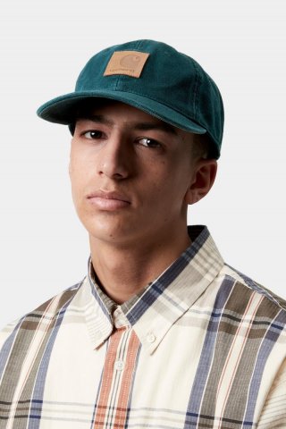 Carhartt Canvas Cap - Tiefe Lagune / Malachit