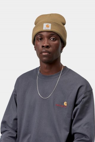 Carhartt Short Watch Hat - WIP Dusty H Carhartt Short Watch Hat - WIP Dusty H