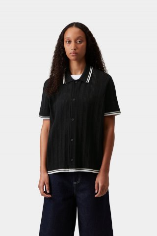 Carhartt W’ S/S Ramsey Knit Shirt - Schwarz Carhartt W’ S/S Ramsey Knit Shirt - Schwarz