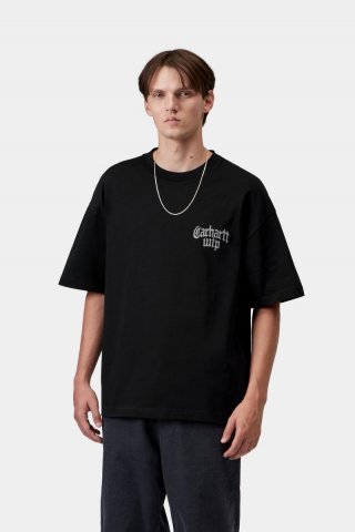 Carhartt S/S Blackletter T-Shirt - Schwarz Carhartt S/S Blackletter T-Shirt - Schwarz