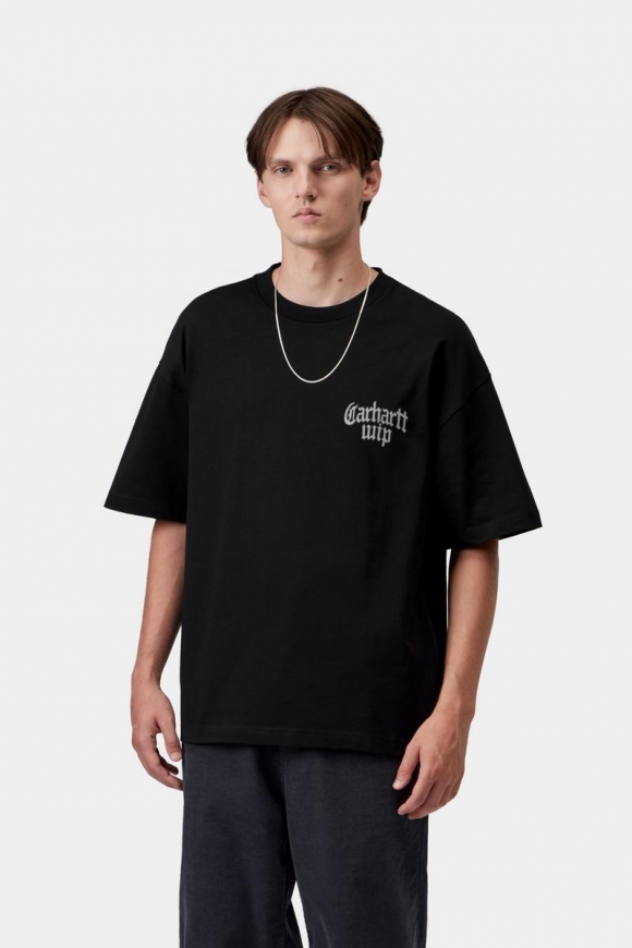 Carhartt S/S Blackletter T-Shirt - Schwarz Carhartt S/S Blackletter T-Shirt - Schwarz