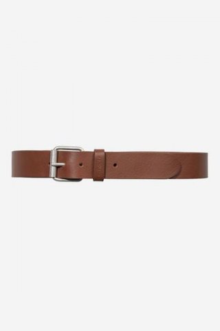 Carhartt Script Belt - Cognac / Silber Carhartt Script Belt - Cognac / Silber