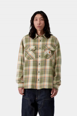 Carhartt L/S Tunick Shirt - Tunika-Karo, Dollargrün Carhartt L/S Tunick Shirt - Tunika-Karo, Dollargrün