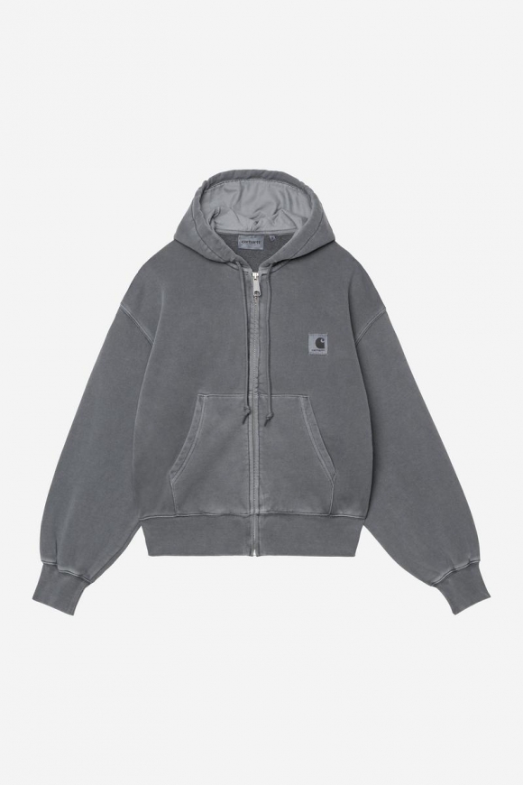 Carhartt Hooded Nelson Jacket - Styx, stückgefärbt