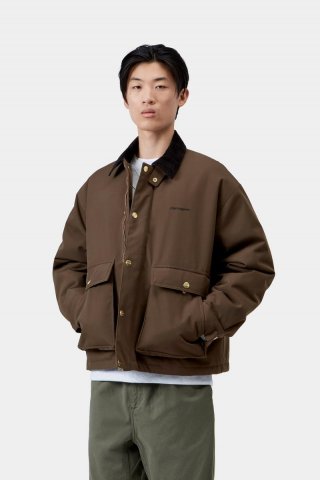 Carhartt Quentin Jacket - Tabak / Schwarz Carhartt Quentin Jacket - Tabak / Schwarz